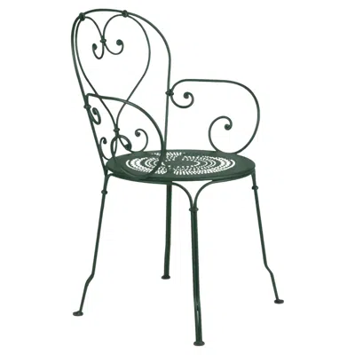 Pre-owned Fermob Chair With Arms  - 1900 Armchair - Cedar Green