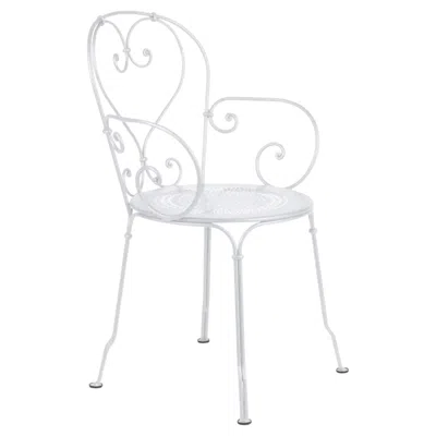 Pre-owned Fermob Chair With Arms  - 1900 Armchair - Cotton White