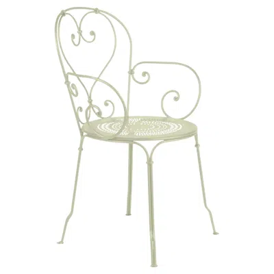 Pre-owned Fermob Chair With Arms  - 1900 Armchair - Willow Green