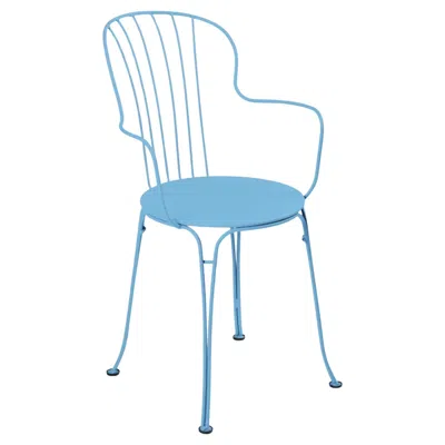 Pre-owned Fermob Chair With Arms  - Opéra+ Armchair - Maya Blue