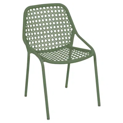 Pre-owned Fermob - Croisette Chair - Cactus - Set 2 Chairs In Gray