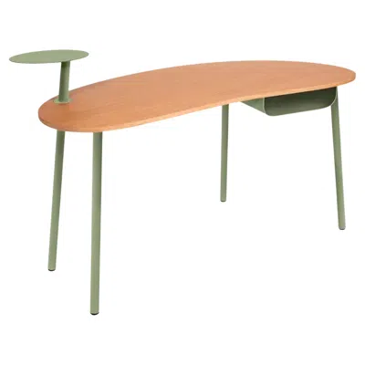 Pre-owned Fermob Desk - Nuage Oak - Cactus In Brown