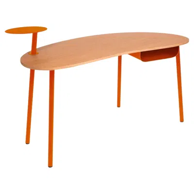 Pre-owned Fermob Desk - Nuage Oak - Candied Orange