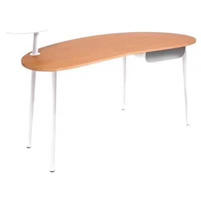 Pre-owned Fermob Desk - Nuage Oak - Cotton White