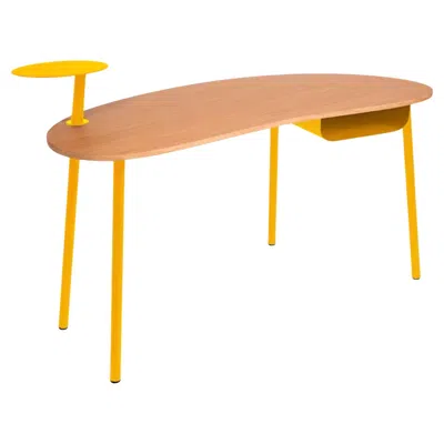 Pre-owned Fermob Desk - Nuage Oak - Honey In Brown