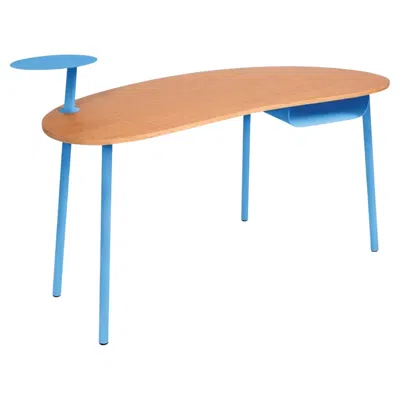 Pre-owned Fermob Desk - Nuage Oak - Maya Blue