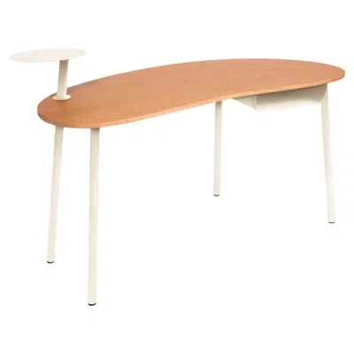 Pre-owned Fermob Desk - Nuage Oak - Milk Beige In Brown