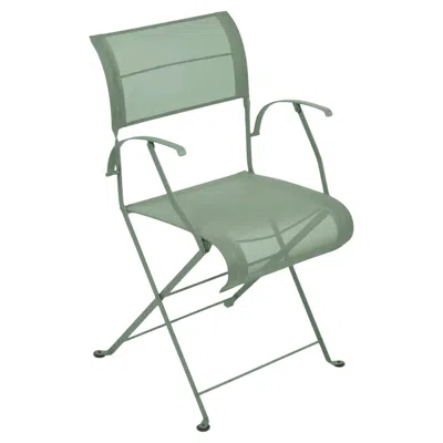 Pre-owned Fermob - Dune Premium Armchair - Cactus In Gray