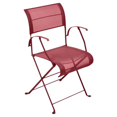 Pre-owned Fermob - Dune Premium Armchair - Chili In Pink