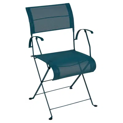 Pre-owned Fermob - Dune Premium Armchair - Stereo Acapulco Blue