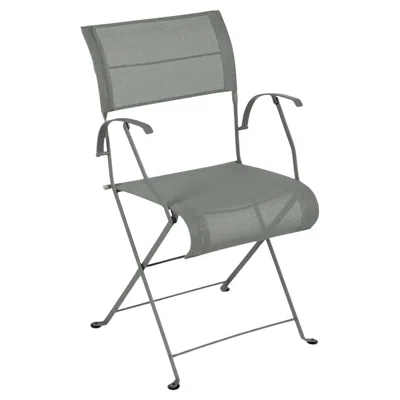 Pre-owned Fermob - Dune Premium Armchair - Stereo Rosemary In Gray