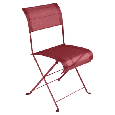 Pre-owned Fermob - Dune Premium Chair - Chili - Set Of 2 Chairs In Brown