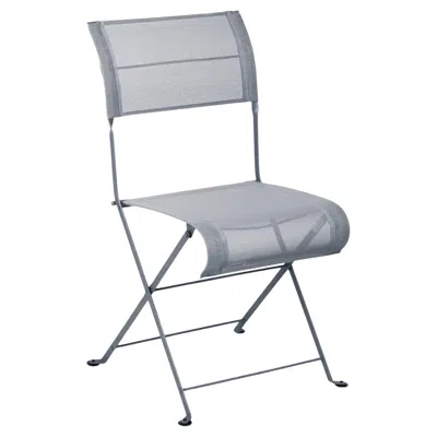 Pre-owned Fermob - Dune Premium Chair - Stereo Storm Grey - Set Of 2 Chairs In Gray
