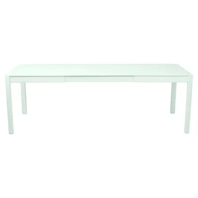 Pre-owned Fermob Extensible Outdoor Table  Ribambelle 149/234 Cm 58.7/92.1 In Ice Mint In Gray