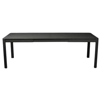 Pre-owned Fermob Extensible Outdoor Table  Ribambelle 149/234 Cm 58.7/92.1 In Liquorice In Black