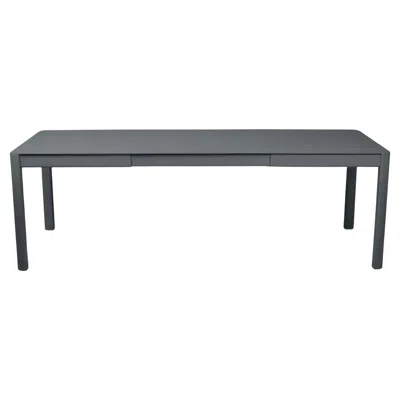 Pre-owned Fermob Extensible Outdoor Table  Ribambelle 149/234 Cm 58.7/92.1 In Storm Grey In Gray