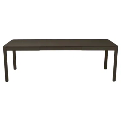Pre-owned Fermob Extensible Outdoor Table  Ribambelle 149/234 Cm 58.7/92.1 In Tonka In Black