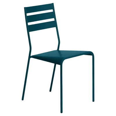 Pre-owned Fermob - Facto Chair - Acapulco Blue