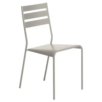 Pre-owned Fermob - Facto Chair - Clay Grey In Gray