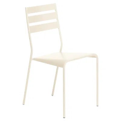 Pre-owned Fermob - Facto Chair - Latte Beige In Brown