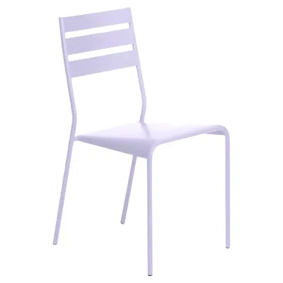 Pre-owned Fermob - Facto Chair - Marshmallow In Purple