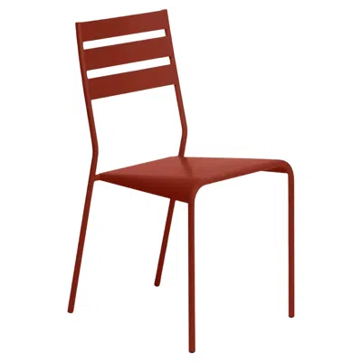 Pre-owned Fermob - Facto Chair - Red Ochre