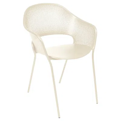 Pre-owned Fermob - Kate Armchair - Latte Beige In Brown