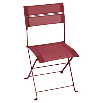 Pre-owned Fermob - Latitude Folding Chair - Chili In Brown