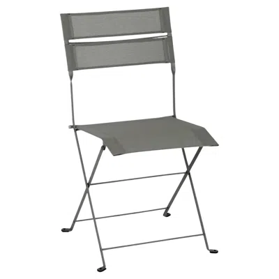 Pre-owned Fermob - Latitude Folding Chair - Stereo Rosemary In Gray