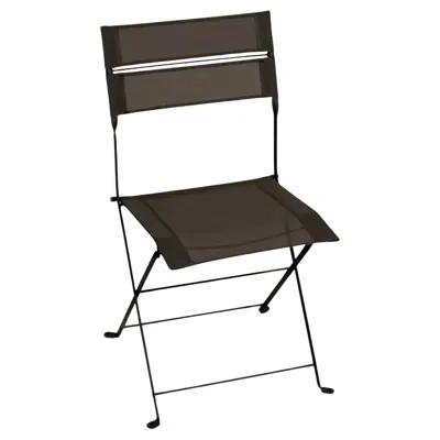 Pre-owned Fermob - Latitude Folding Chair - Stereo Tonka In Black