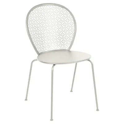 Pre-owned Fermob - Lorette Chair - Clay Grey In Gray