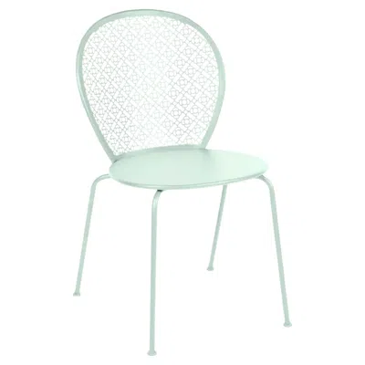 Pre-owned Fermob - Lorette Chair - Ice Mint In Gray