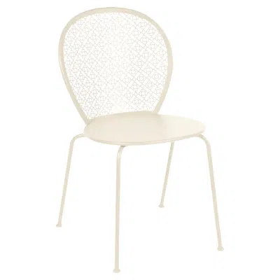Pre-owned Fermob - Lorette Chair - Latte Beige In Brown