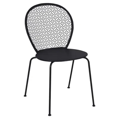 Pre-owned Fermob - Lorette Chair - Liquorice In Black