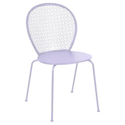 Pre-owned Fermob - Lorette Chair - Marshmallow In Gray