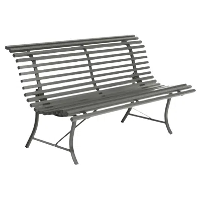Pre-owned Fermob - Louisiane Bench 150 Cm - Cactus In Gray