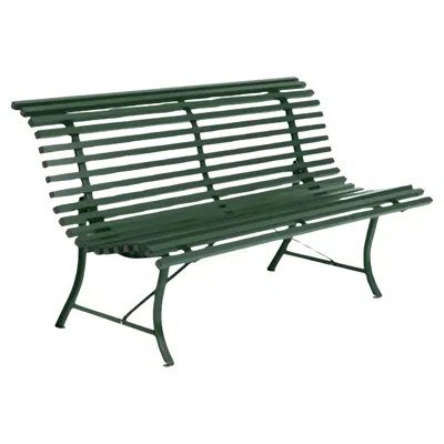 Pre-owned Fermob - Louisiane Bench 150 Cm - Cedar Green