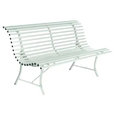 Pre-owned Fermob - Louisiane Bench 150 Cm - Ice Mint In Gray