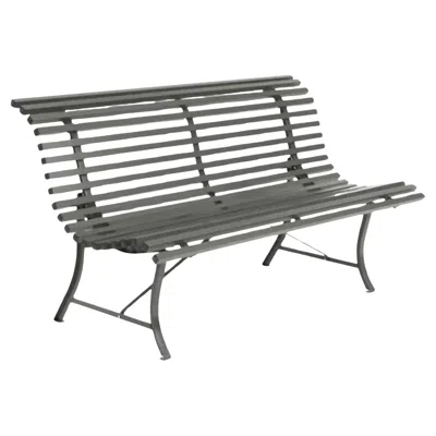 Pre-owned Fermob - Louisiane Bench 150 Cm - Rosemary In Gray