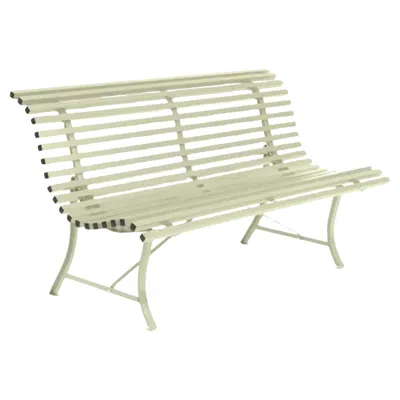 Pre-owned Fermob - Louisiane Bench 150 Cm - Willow Green