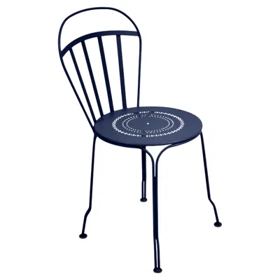 Pre-owned Fermob - Louvre Chair - Deep Blue