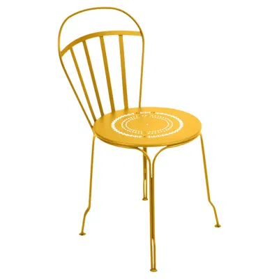 Pre-owned Fermob - Louvre Chair - Honey In Yellow