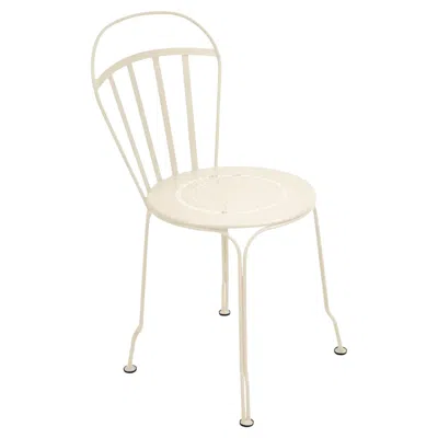 Pre-owned Fermob - Louvre Chair - Latte Beige In Brown