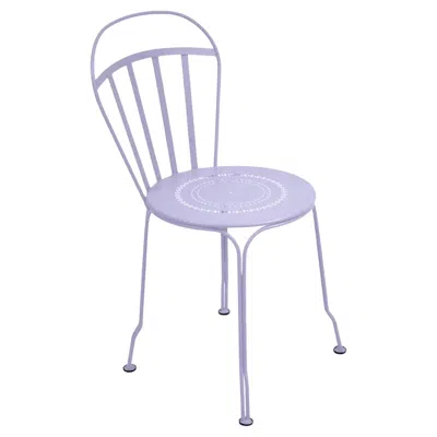 Pre-owned Fermob - Louvre Chair - Marshmallow In Purple