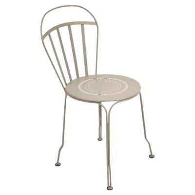 Pre-owned Fermob - Louvre Chair - Nutmeg In Gray