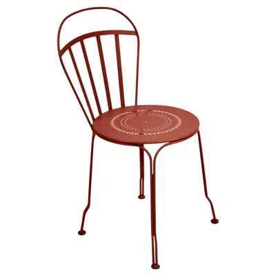 Pre-owned Fermob - Louvre Chair - Red Ochre