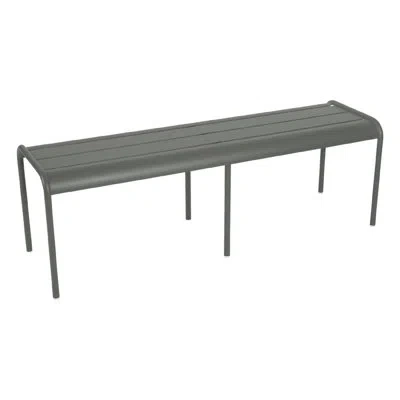 Fermob Luxembourg 100% Aluminum Picnic Bench In Rosemary