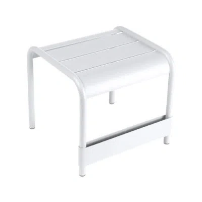 Fermob Luxembourg Aluminum Side Table In Cotton
