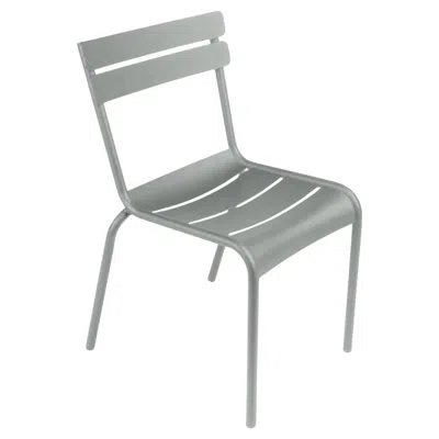 Pre-owned Fermob - Luxembourg Chair - Lapilli Grey In Gray
