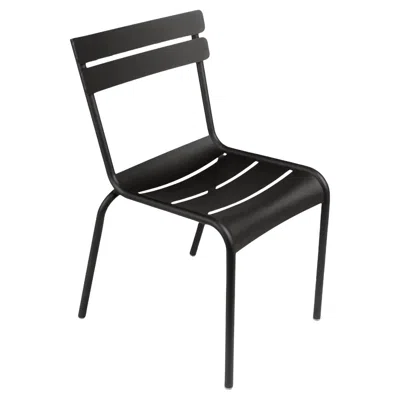 Pre-owned Fermob - Luxembourg Chair - Liquorice In Black